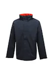 Marineblauw/rood