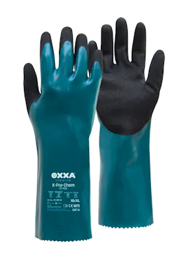 Oxxa Premium X-Pro-Chem 51-900 Zwart/Groen Werkhandschoen