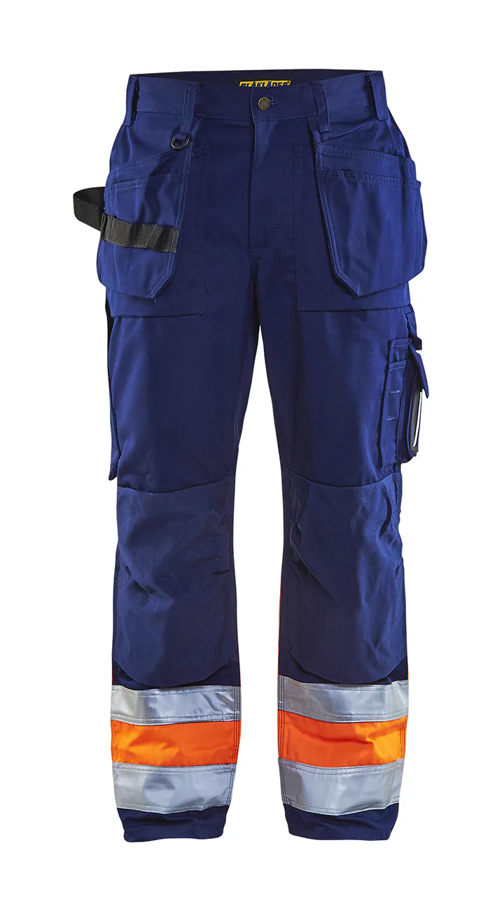 Marineblauw/Oranje