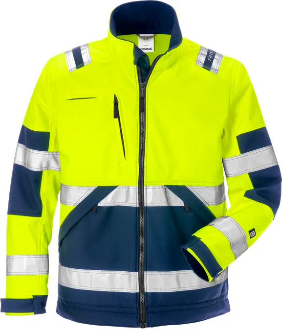 Hi-Vis Geel/Marineblauw