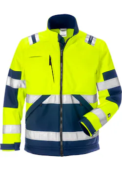 Fristads High Vis Softshelljack Klasse 2 4083 WYH miniatuur