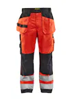 Fluor Rood/Zwart