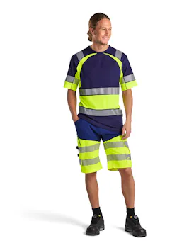 Blåkläder 1541 Short met Stretch High Visibility miniatuur