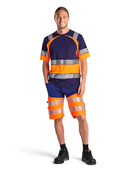 Blåkläder 1541 Short met Stretch High Visibility miniatuur