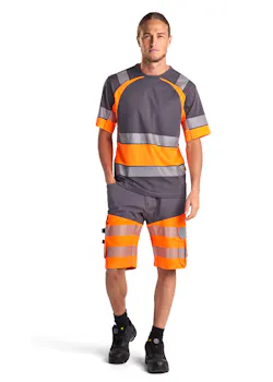 Blåkläder 1541 Short met Stretch High Visibility miniatuur