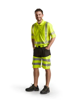 Blåkläder 1541 Short met Stretch High Visibility miniatuur