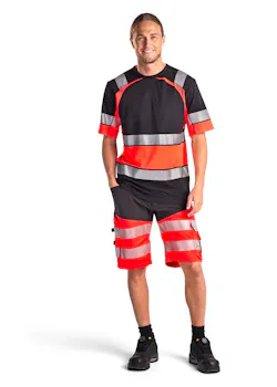 Blåkläder 1541 Short met Stretch High Visibility miniatuur