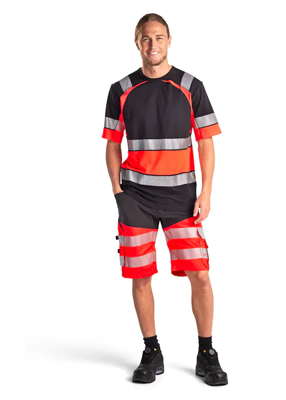 Blåkläder 1541 Short met Stretch High Visibility
