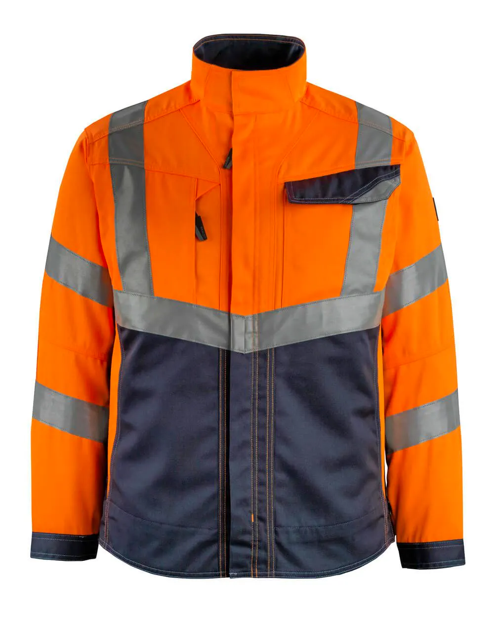 Hi-Vis Orange/Marineblau
