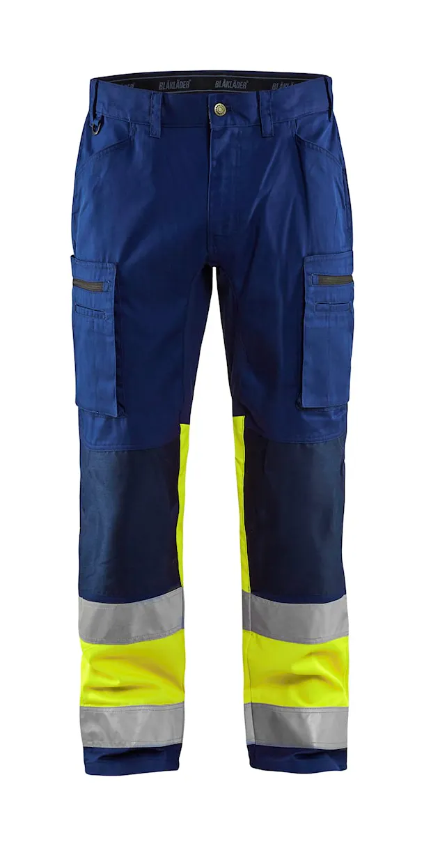 Marineblauw/Geel