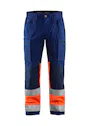 Blåkläder 1551 Arbeitshose mit Stretch in High-Vis Vorschaubild