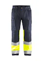 Blåkläder 1551 Arbeitshose mit Stretch in High-Vis Vorschaubild