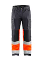 Blåkläder 1551 Arbeitshose mit Stretch in High-Vis Vorschaubild