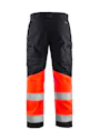 Blåkläder 1551 Arbeitshose mit Stretch in High-Vis Vorschaubild