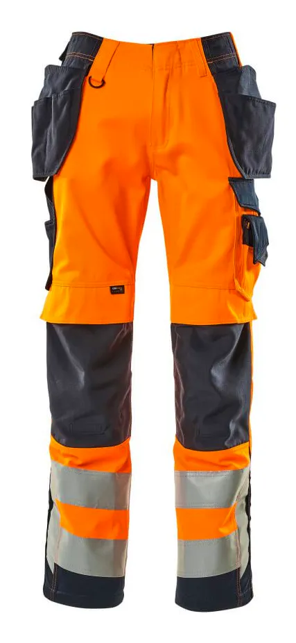 Hi-Vis Orange/Marineblau