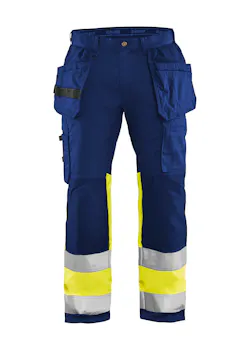 Blaklader 1558 Pantalon de travail haute visibilité en stretch thumbnail (vignette)