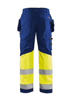 Blaklader 1558 Pantalon de travail haute visibilité en stretch thumbnail (vignette)