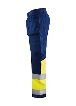 Blaklader 1558 Pantalon de travail haute visibilité en stretch thumbnail (vignette)