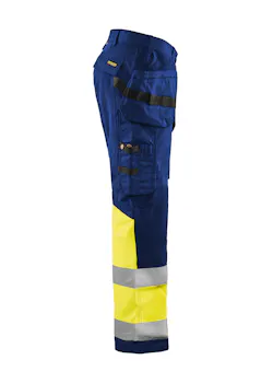 Blaklader 1558 Pantalon de travail haute visibilité en stretch thumbnail (vignette)