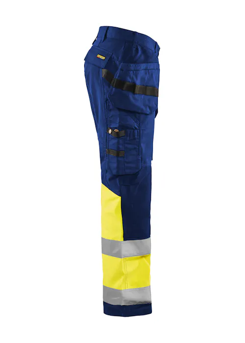 Blaklader 1558 Pantalon de travail haute visibilité en stretch
