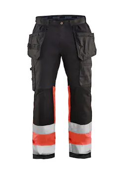Blaklader 1558 Pantalon de travail haute visibilité en stretch thumbnail (vignette)