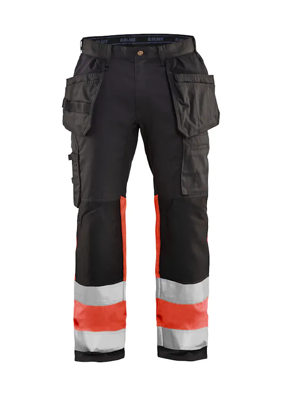 Blaklader 1558 High Vis werkbroek met stretch