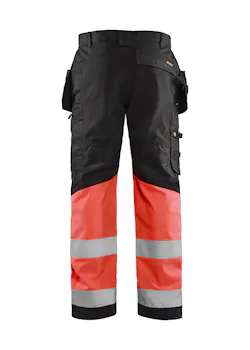 Blaklader 1558 Pantalon de travail haute visibilité en stretch thumbnail (vignette)