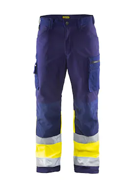 Blaklader 1562 Softshell werkbroek High Vis