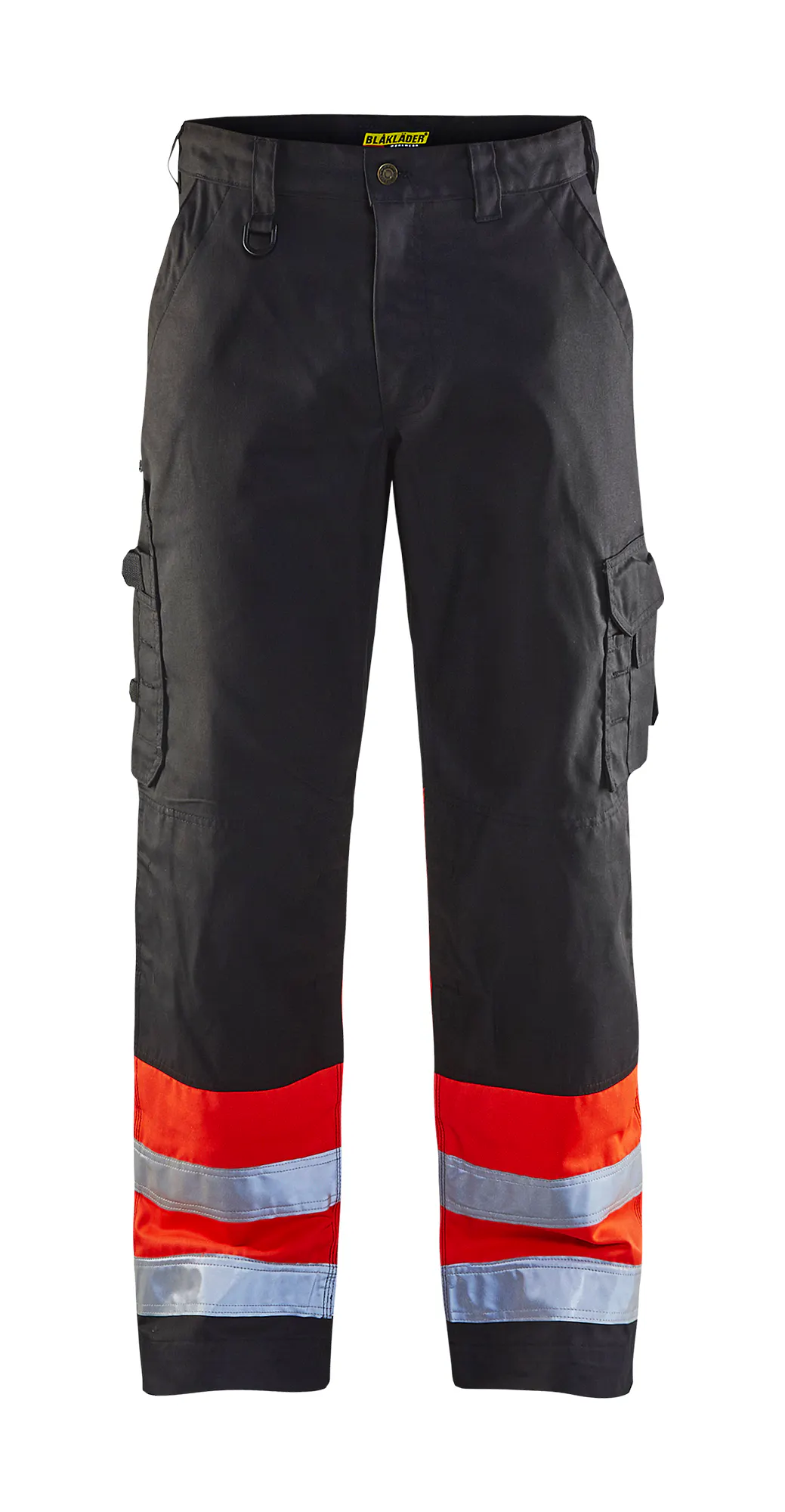 Zwart/Fluor Rood