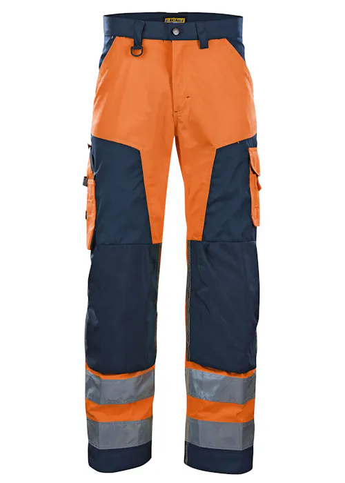 Blåkläder 1566 Werkbroek High Vis zonder spijkerzakken