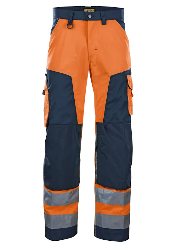 Blåkläder 1566 High-Vis-Arbeitshose ohne Nageltaschen