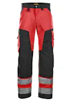 Fluor Rood/Zwart