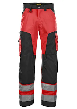 Blåkläder 1566 Werkbroek High Vis zonder spijkerzakken miniatuur