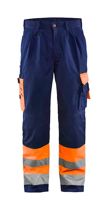Oranje/Marineblauw