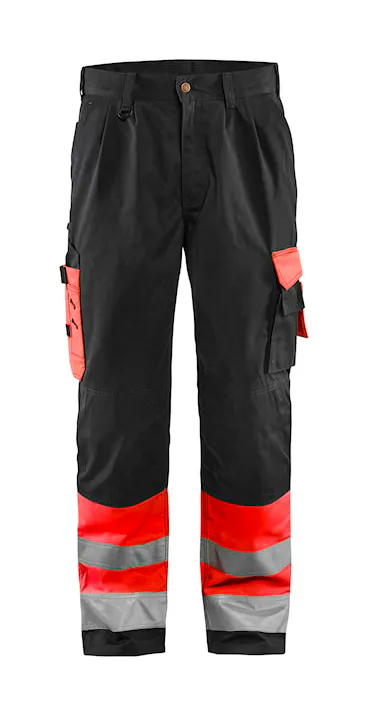 Fluor Rood/Zwart