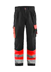 Fluor Rood/Zwart