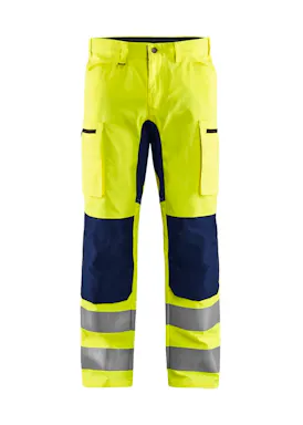 Blaklader High-Vis-Arbeitshose mit Stretch