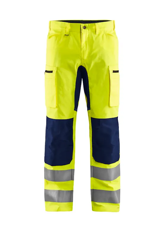 Blaklader High-Vis-Arbeitshose mit Stretch