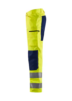 Blaklader High Vis Werkbroek Met Stretch miniatuur