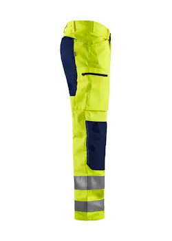 Blaklader High Vis Werkbroek Met Stretch miniatuur