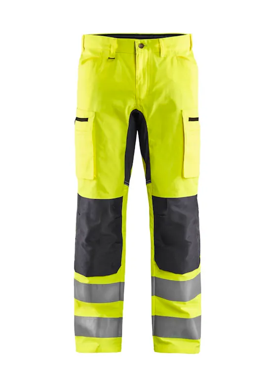 Blaklader High-Vis-Arbeitshose mit Stretch