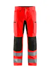 High Vis Rood/Zwart