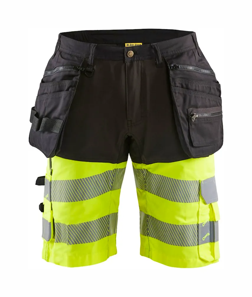 Schwarz/High Vis Gelb