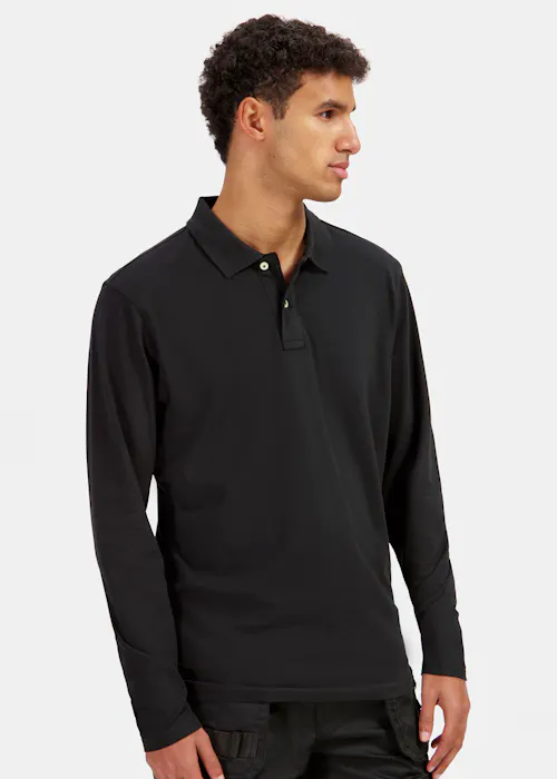 Clique Stretch Premium Poloshirt L/S
