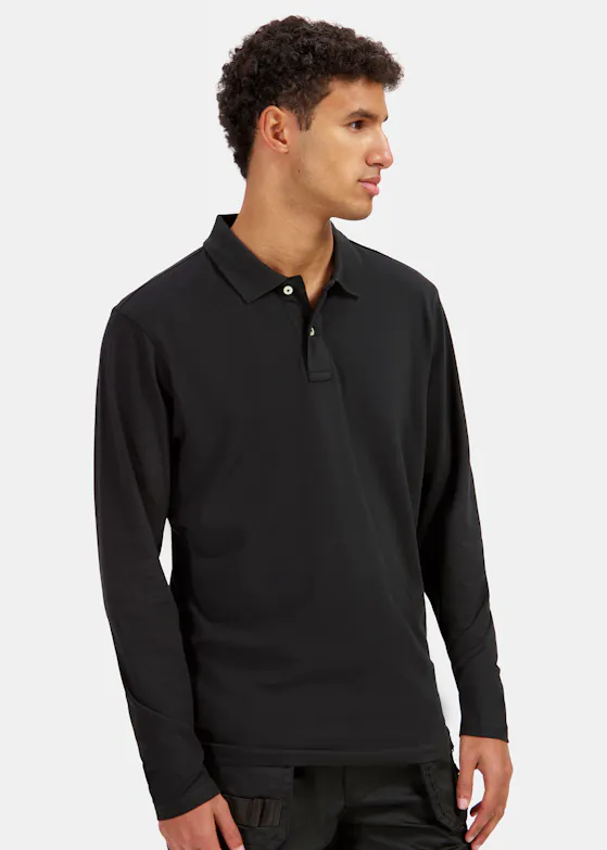 Clique Stretch Premium Polo L/S