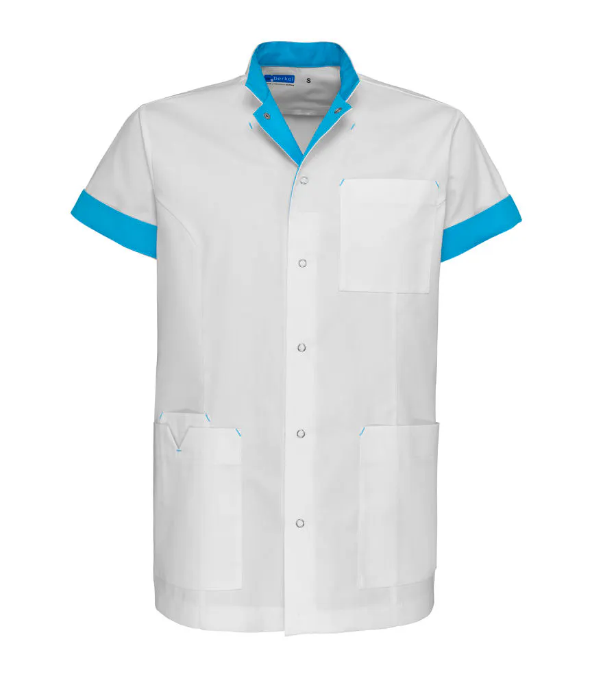 wit/azur blauw