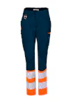 Marineblauw/Fluo Oranje