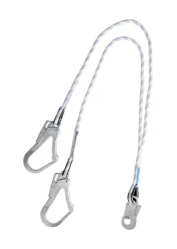 AllRisk longe de maintien au travail Restraint White Forked XL