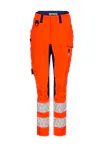 High Vis Oranje/Marineblauw