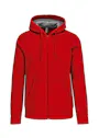 Kariban K444 Hooded Sweater Met Rits Regular Fit miniatuur